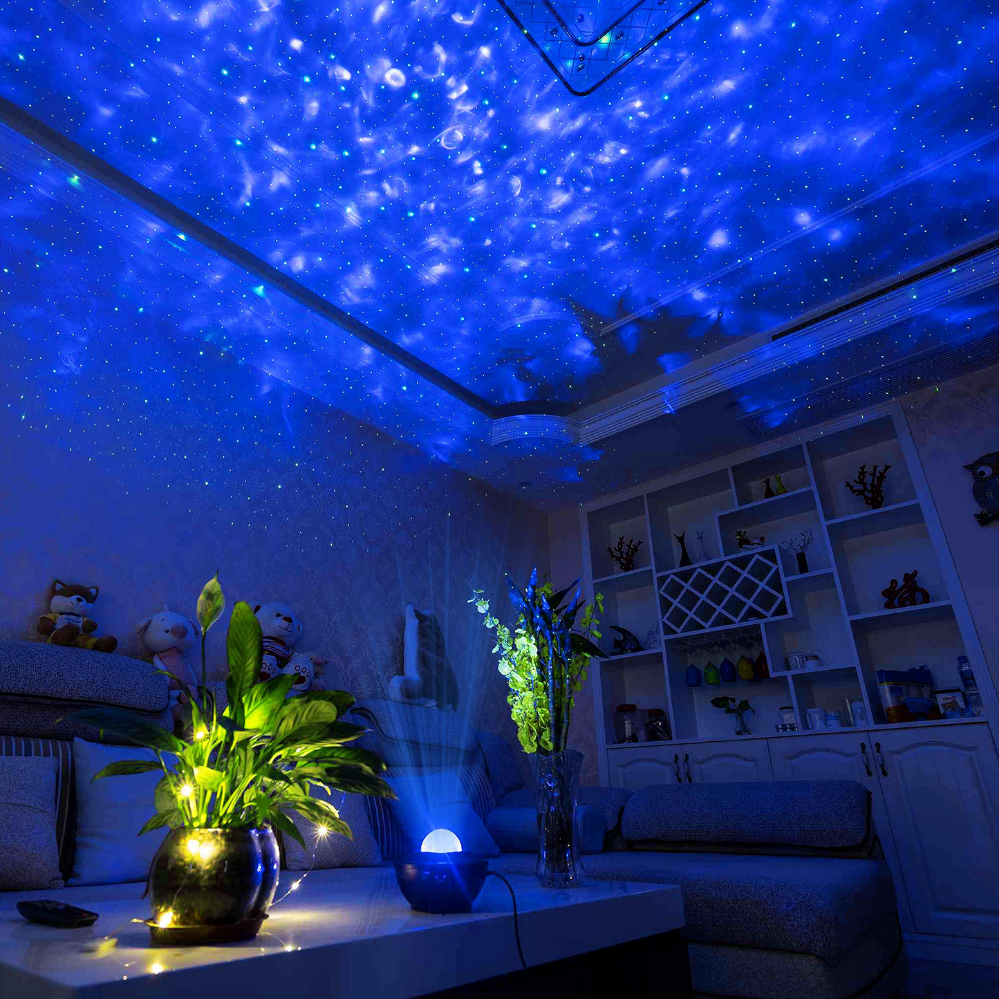 Galaxy Projector: Mood Changing and Relaxing ✧